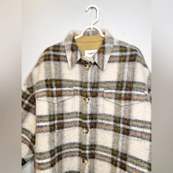 SUPER RARE Isabel Marant Etoile Gabrion Coat Jacket Size 1/Small - Picture 6 of 11